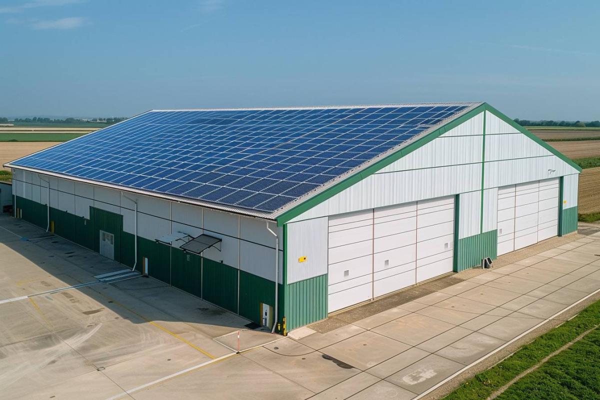 Hangar agricole photovoltaïque : votre projet clé en main avec Arkolia Energies